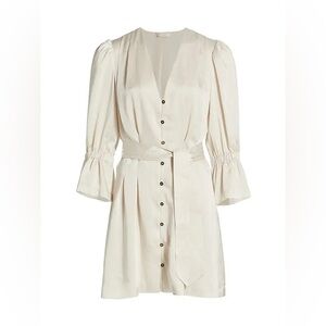 Ramy Brook Claudia V-Neck Shirtdress Small